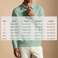 thumbnail image 3 of Kaemgyyd Mens Long Sleeve Shirts V Neck Casual Golf Shirt Fall Fashion Collared Pullover Soft Comfy Clothes（Green,4X-Large）, 3 of 7
