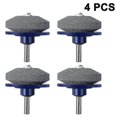 thumbnail image 1 of 4pcs Lawn Mower Blade Sharpener Universal For Any Power Hand Drill best gift, 1 of 4