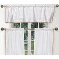 thumbnail image 2 of Miriam Solid Kitchen Curtain & Tier Set, 2 of 3