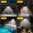 thumbnail image 5 of Solar Motion Sensor Dual Head Lights Outdoor Lighting, 30LED IP65 Waterproof 360° Rotatable Solar Powered Wall Lights Spotlight Flood Security Lights for Front Door Yard Garden Garage, 5 of 9