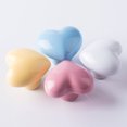 thumbnail image 2 of Ceramic Cabinet Handle Portable Heart Shape Replacement Decorative Kitchen Drawer Wardrobe Door Pull Knob Accessories Blue, 2 of 9