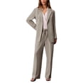 thumbnail image 3 of Calvin Klein womens  Casual Twill Pant, s, Grey, 3 of 4
