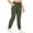 Green, variant on FEN AI Womens Cargo Joggers Quick Dry Lightweight Hiking Pants with Multi Pockets Athletic Lounge Casual Travel