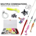 thumbnail image 4 of Juego Señuelos Pesca Kit Equipo Señuelo Cebo Con Caja Almacenamiento Accesorios, 4 of 6