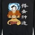 thumbnail image 3 of Avatar - The Last Airbender- Aang Avatar State - Women's Lightweight French Terry Long Sleeve Shirt, 3 of 5