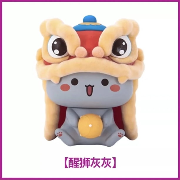 Mitao Cat Lucky Cat Blind Box, figura de muñeca de dibujos animados, regalo de cumpleaños para niños, juguetes de modelos, regalo de Navidad, barato