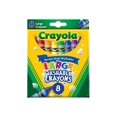 thumbnail image 1 of Crayola Large - Crayon - non-permanent - assorted colors (pack of 8), 1 of 4