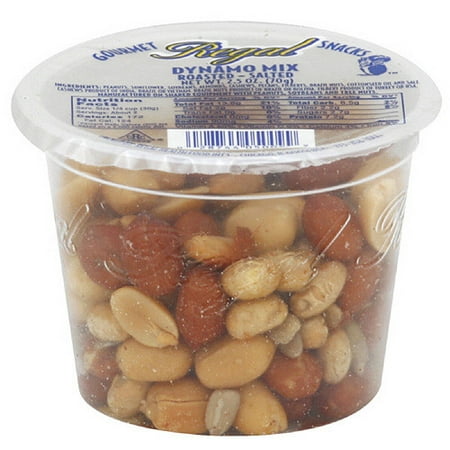Regal Gourmet Snacks Dynamo Roasted Salted Mix, 2.5 oz (Pack of 12)