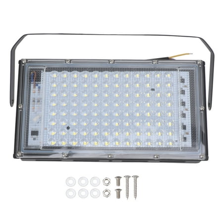 

100W LED Flood Light Outdoor LED Work Light IP65 Waterproof Cold White Super Bright Security Light for Yard Garden Garage 180240V