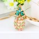 thumbnail image 1 of Llavero de metal con forma de cereza con incrustaciones de diamantes para coche, llavero con colgante para bolso de mujer, regalos creativos coreanos para empresas, 1 of 6