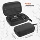 thumbnail image 3 of Protective Hard EVA Carrying Bag Shockproof Hard Shell Storage Case Compatible for Backbone One Mobile Gaming Controller, 3 of 4