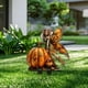 thumbnail image 5 of Adorno de calabaza de Halloween con alas | Decoración de jardín para Halloween | Maceta decorativa con estaca | Decoración de Halloween para interiores y exteriores, ideal para el hogar y el porche, 5 of 6