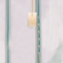 Masteelf Handblown Pendant Shade Cylinder Glass Shade Hanging Pendant Light Fixtures Cover Farmhouse Glass Shade for Chandeliers