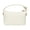 white, variant on PU Leather Litchi Grain Mini Hobo Bag, Women's Top-handle Underarm Bag, Black White Apricot Travel Handbag