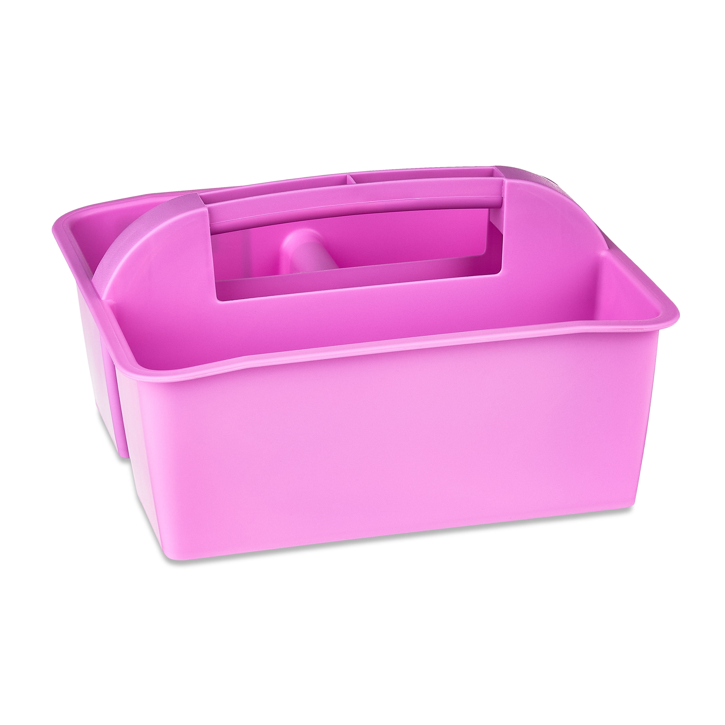 Pen+Gear Plastic Caddy, Desktop Craft and Hobby Organizer, Violet Glow, 8-Pack