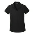 thumbnail image 5 of Yellow Rooster Women's Dry Zone Grid Polo T-Shirt Black 3XL, 5 of 6