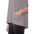 thumbnail image 3 of Short Sleeve Loose Top with Pockets, 3 of 3