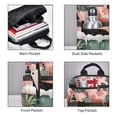 thumbnail image 3 of Disketp Black Cat Pink Bathroom Mochila Ligera e Impermeable, Mochila de Día Resistente para Viajes, Senderismo y Uso Diario para Hombre y Mujer, 3 of 7