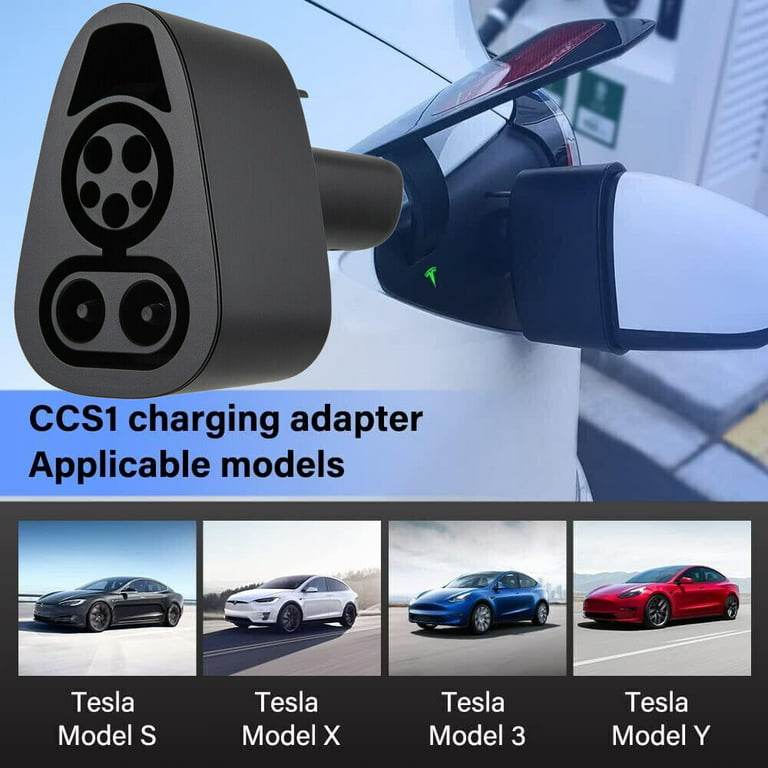 CCS 1 Fast Charging Adapter For Tesla Model 3/S/X/Y Up to 250KW DC Charger  Combo