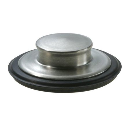 

Sink Stopper for Garbage Disposals in Brushed Stainless Steel