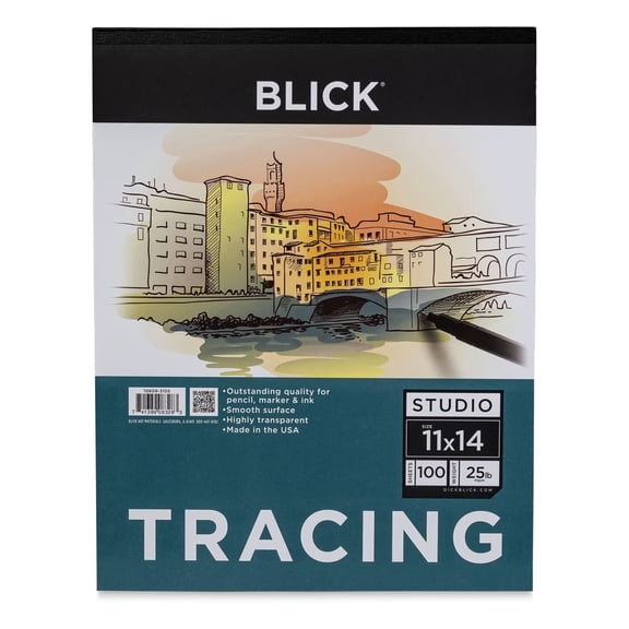 Blick Studio Tracing Paper Pad - 11" x 14", 100 Sheets