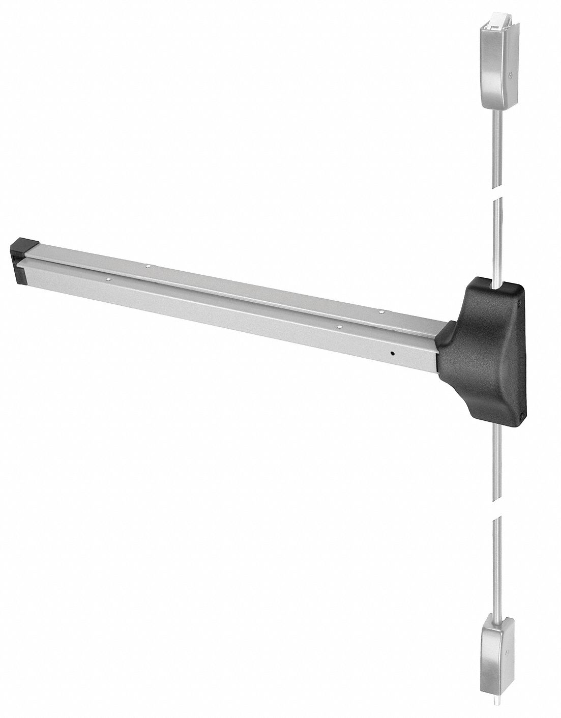 Yale Exit Device, Series 1800, Lacquer, Rim Pullman Bolt Lacquer 1810