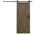 thumbnail image 3 of Spectrum Millbrooke PVC Barn Door Z-Style Size 36"wide x 84"high - Kit *Requires Assembly* Weathered Grey Color, 3 of 5