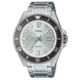 thumbnail image 1 of Casio Standard Analog Stainless Steel Silver Dial Quartz MDV-107D-7AV 200M Men's Watch, 1 of 1
