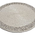 thumbnail image 5 of Ring Bling Embroidered PlacematSize: 14" RoundSet of 2Color: White, 5 of 5