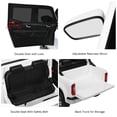 thumbnail image 6 of Costway Licensed Mercedes Benz x Class 12V 2-Seater Kids Ride On Car w/ Trunk White, 6 of 8