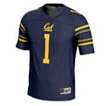 thumbnail image 2 of Men's GameDay Greats #1 Navy Cal Bears Football Jersey, 2 of 3