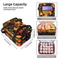 thumbnail image 3 of Thanksgiving Insulated Double Layered Lunch Bag with Two Compartments - Large Capacity Handheld Meal Bag for Insulation and Refrigeration, 3 of 6