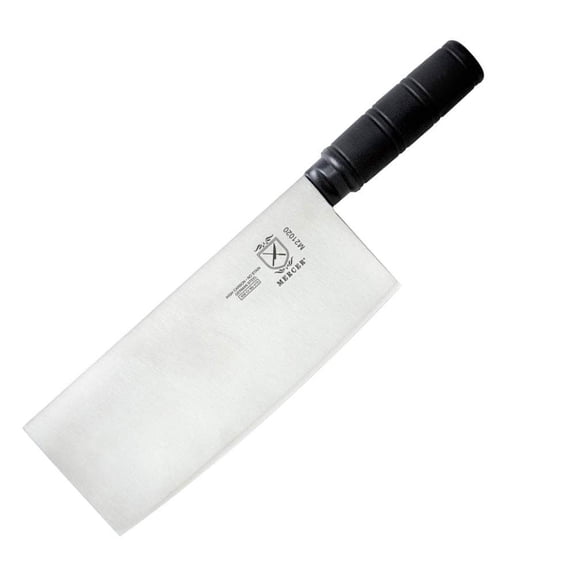 Mercer Culinary Asian Collection Chinese Chef's Knife with Santoprene Handle CA1