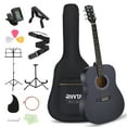 thumbnail image 1 of 41 Inch Acoustic Guitar for Beginners with Gig Bag, Tuner, Strings, Picks, Strap, Capo, Pickguard, 1 of 1
