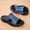 Blue, variant on Men's Summer New Casual Beach Sandals, Thick-Soled Dad Slippers, Non-Slip