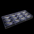 thumbnail image 1 of Toystoory Molde de chocolate Jooan, molde de decoración de postres de plástico transparente para hornear dulces de galletas y cupcakes Herramientas y accesorios para hornear No.02 Toystoory HA003626-02, 1 of 1