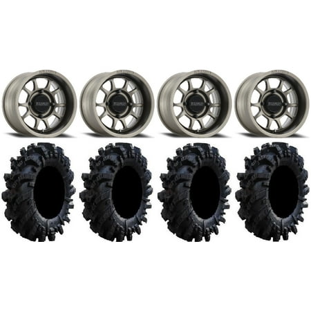 Method 409 15 Grey (5+2) Wheels 34 Intimidator Tires Kawasaki Mule Pro FXT Method 409 15 Grey (5+2) Wheels 34 Intimidator Tires Kawasaki Mule Pro FXT