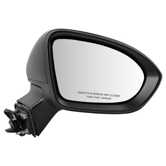 SCITOO Passenger Side View Mirror Fit For Chevy For Cruze 2016 2017 2018 2019 Non-Heated; w/o Signal Lamp; w/o BLIS; w/Cover; PTM; Right Outside Exterior Mirror GM1321541 39125814-PFM