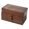 thumbnail image 2 of Jewelry Collection Storage Box Earrings Necklaces Organizer Container, 2 of 7