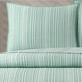 thumbnail image 3 of Mainstays Essentials Green Stripe Pillow Sham, King 1 Pack, 3 of 8