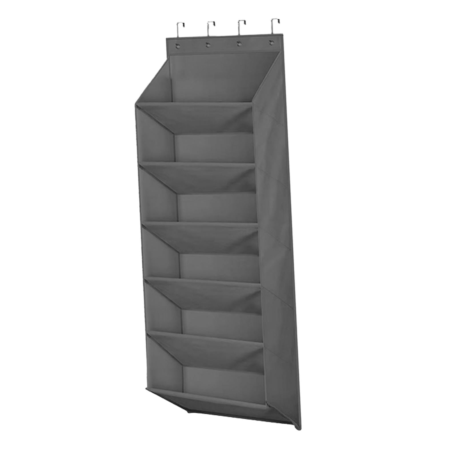 6 Tier Large Deep Pockets Door Shoe Rack Hanging Storage Bag for Closet Door