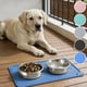 thumbnail image 1 of Almohadilla De Silicona Tapete de silicona negra para alimentación de mascotas, antideslizante, impermeable, para perros y gatos (1 unidad) JASKFLY, 1 of 8