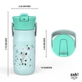 thumbnail image 6 of Zak Designs Gabby's Dollhouse 14 ounce Kids Stainless Steel Vacuum Insulated Water Bottle, Gabby and Friends, 6 of 12