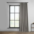thumbnail image 6 of ZXNYH Faux Linen Room Darkening Curtains - 96 Inches Long Extra Wide Luxury Linen Curtains for Bedroom & Living Room (1 Panel), 100W X 96L, Birch, 6 of 8