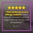 thumbnail image 5 of Allegra Allergy 24 Hours Allergy Relief, Non-Drowsy 30 Tablets, 3-Pack, 5 of 5