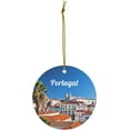 thumbnail image 2 of Portugal Ornaments, Portugal Christmas, Portugal Decor for Holiday, Christmas Round, Ceramic Christmas Ornament, Keepsake Christmas Ornament 2025, Christmas 48OPBY (Portugal), 2 of 3