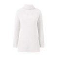 thumbnail image 5 of Elegant High Neck Solid Knit Pullover For Cozy Everyday Sweater Without, 5 of 9