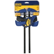 IRWIN Quick Grip 1964743 6" Quick-Grip® One-Handed Mini Bar Clamp 2 Count