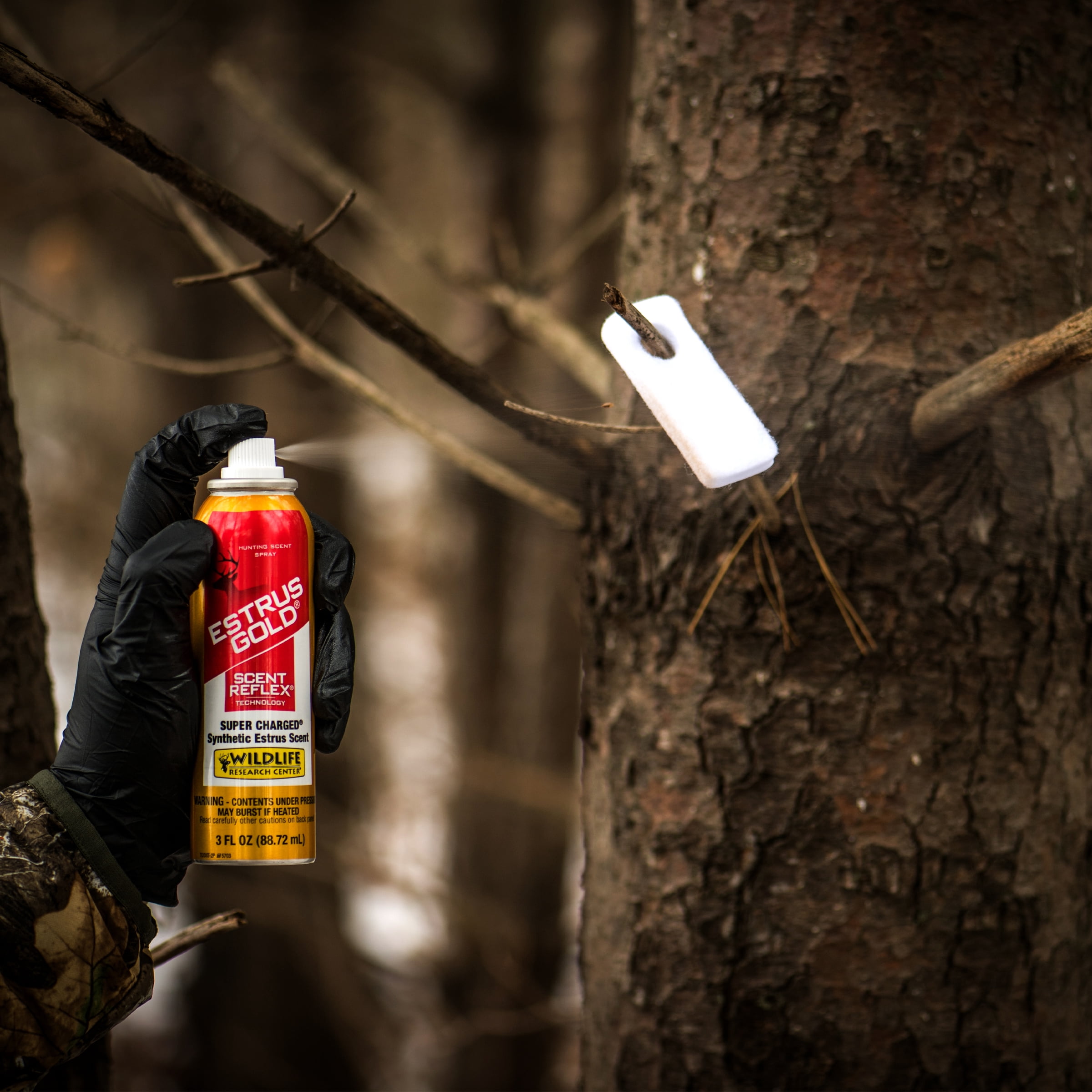 Wildlife Research Center, Estrus Gold 3 oz Synthetic Doe Estrus Hunting Scent Spray