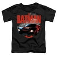 thumbnail image 2 of The Batman (2022) Batmobile Kids T Shirt (3) for Youth Toddler Boys and Girls, Black, 2 of 5